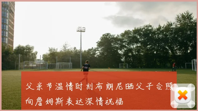 父亲节温情时刻布朗尼晒父子合照向詹姆斯表达深情祝福